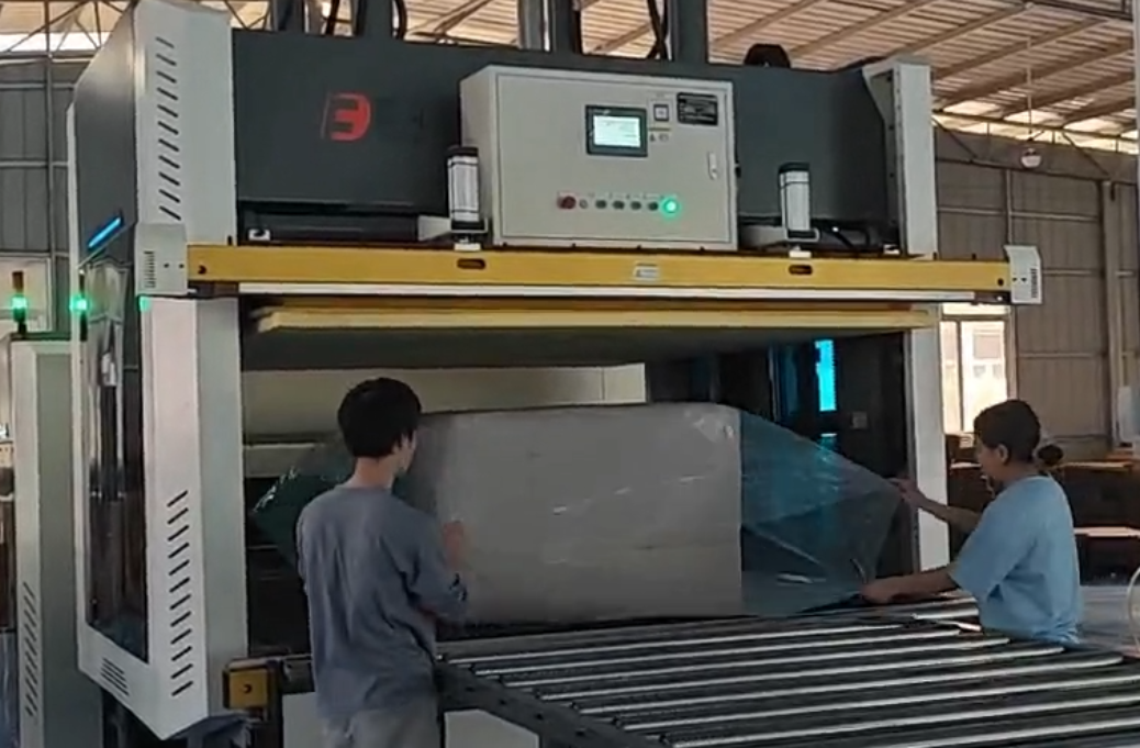 Sofa Compression Process