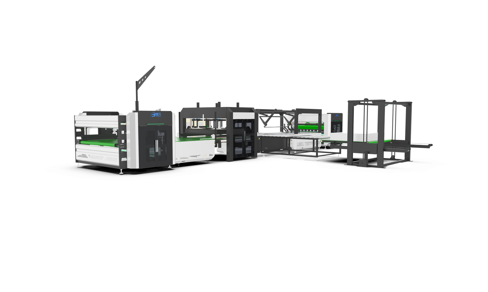 PLC Control in Mattress Packaging